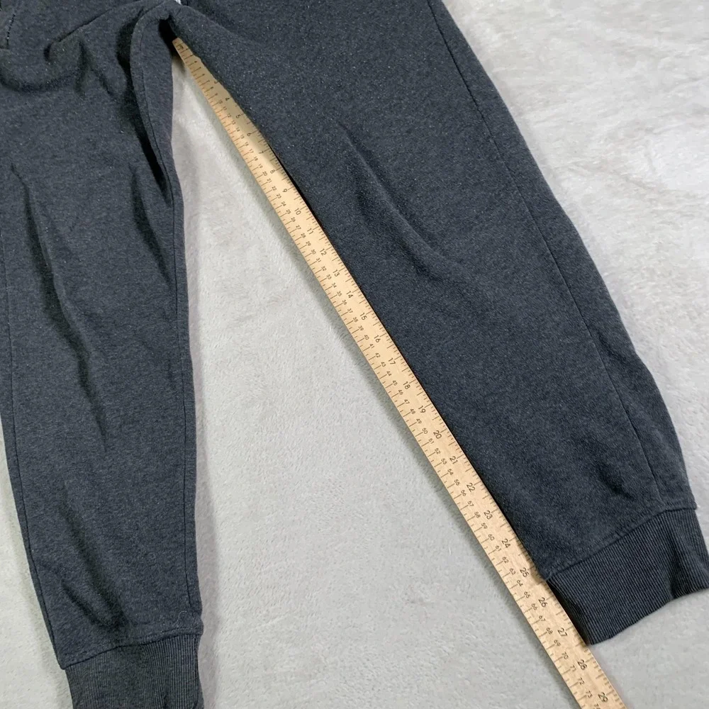 Southpole Pants Mens Medium Gray Joggers Sweatpants Fleece Drawstring Cuffed‎